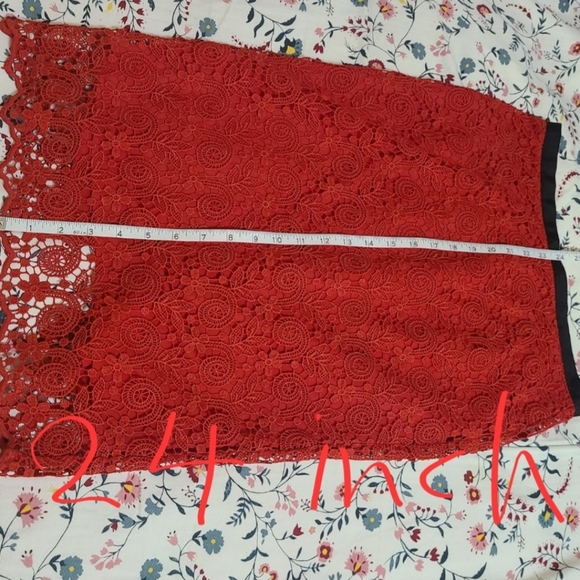 MSNGO Women’s guipure skirt - Picture 6 of 7